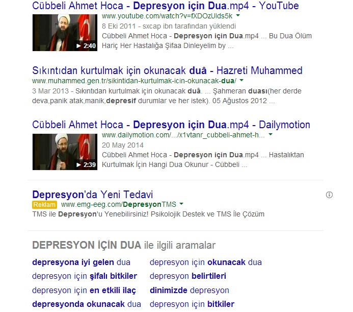 DEPRESYON DUA